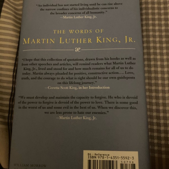 A book titled, “The Words of Martin Luther King Jr.” - Picture 5 of 5